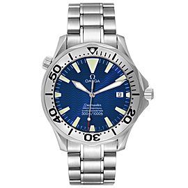 Omega Seamaster 300M Blue Dial Steel Mens Watch