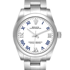 Rolex Oyster Perpetual Midsize White Dial Ladies Watch
