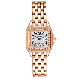 Cartier Panthere Small Rose Gold Diamond Ladies Watch