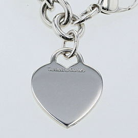TIFFANY & Co 925 Silver Return to heart tag bracelet LXGBKT-44