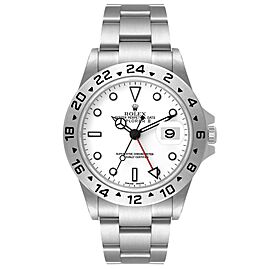 Rolex Explorer II 40mm White Dial Steel Mens Watch