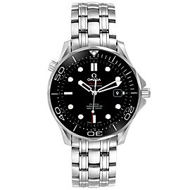 Omega Seamaster Co-Axial Black Dial Mens Watch