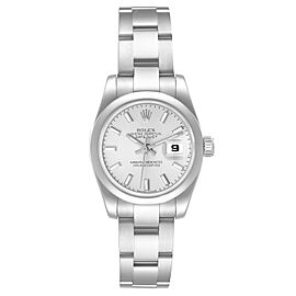 Rolex Datejust 26 Silver Dial Oyster Bracelet Ladies Watch