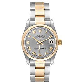 Rolex Datejust 31 Midsize Steel Yellow Gold Slate Dial Ladies Watch