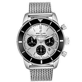 Breitling SuperOcean Heritage II B01 Silver Dial Steel Watch