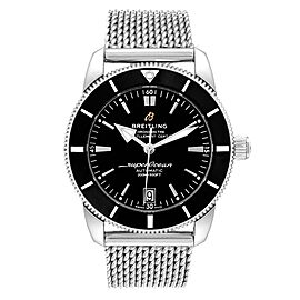 Breitling Superocean Heritage II 42 Black Dial Steel Watch