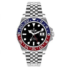 Rolex GMT Master II Pepsi Bezel Jubilee Steel Mens Watch