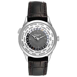 Patek Philippe World Time Complications White Gold Mens Watch