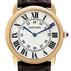 Cartier Ronde Solo Large Yellow Gold Steel Unisex Watch