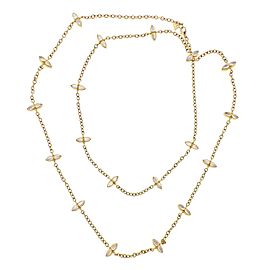 Temple St. Clair Moonstone Gold Station Long Necklace