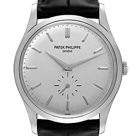 Patek Philippe Calatrava White Gold Mechanical Mens Watch