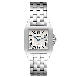 Cartier Santos Demoiselle Steel Midsize Silver Dial Ladies Watch