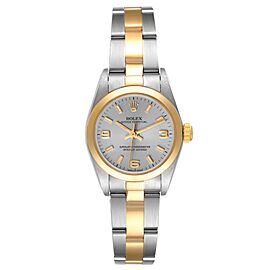 Rolex Oyster Perpetual Nondate Steel Yellow Gold Ladies Watch