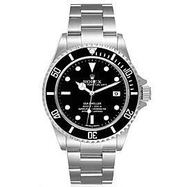 Rolex Seadweller Black Dial Steel Mens Watch
