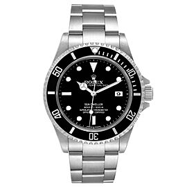 Rolex Seadweller Black Dial Steel Mens Watch