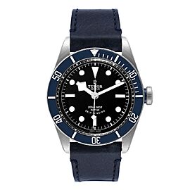 Tudor Heritage Black Bay Blue Bezel Steel Watch