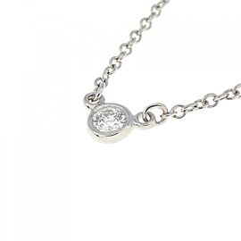 Tiffany & Co 950 Platinum By the Yard Necklace E1077