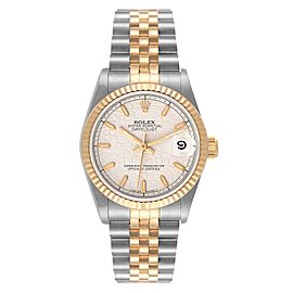 Rolex Datejust Midsize 31 Steel Yellow Gold Ladies Watch