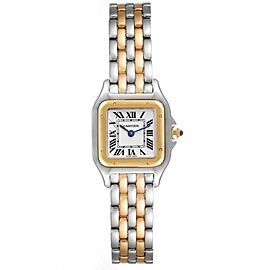 Cartier Panthere Steel Yellow Gold Row Ladies Watch