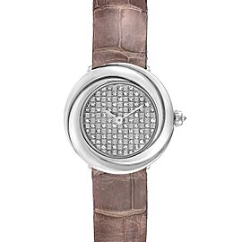 Cartier Trinity White Gold Diamond Dial Ladies Watch