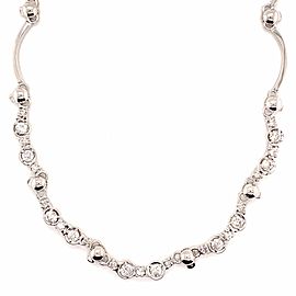 Diamond 14k Gold Necklace 1.5 CT 16.50 inch Certified $4,950