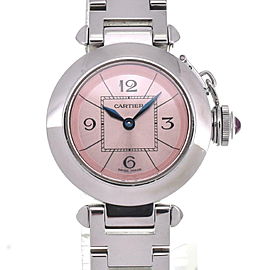 CARTIER Mispacha W3140008 pink Dial Quartz Ladies Watch