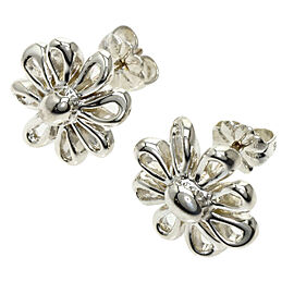 TIFFANY & Co 925 Silver Daisy flower earring