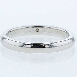 TIFFANY & Co 950 Platinum Stacking band Ring LXGBKT-222