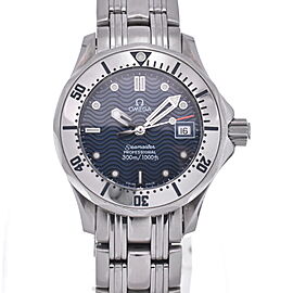 OMEGA Seamaster Stainless Steel/Stainless Steel Quartz Watch LXGH-265