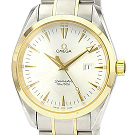 OMEGA Seamaster Aqua Terra 18K Gold Steel Watch LXGoodsLE-510