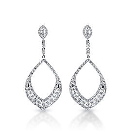 Sofia Carat Diamond Chandelier Earrings in 14 Karat