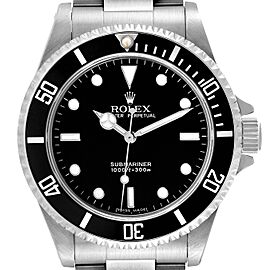Rolex Submariner No Date 40mm 2 Liner Steel Mens Watch