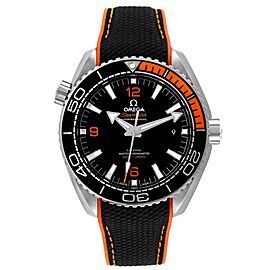 Omega Planet Ocean Black Orange Bezel Watch