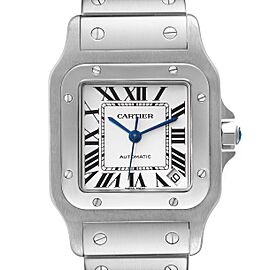 Cartier Santos Galbee XL Automatic Steel Mens Watch