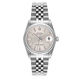 Rolex Datejust Midsize 31 Silver Dial Steel Ladies Watch