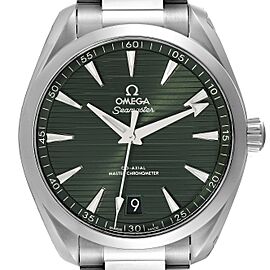Omega Seamaster Aqua Terra Green Dial Steel Watch