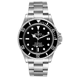 Rolex Seadweller 4000 Black Dial Steel Mens Watch