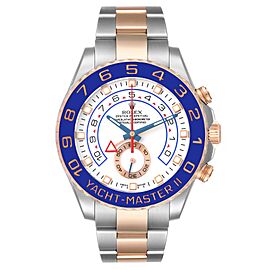 Rolex Yachtmaster II Steel Rose Gold Mens Watch