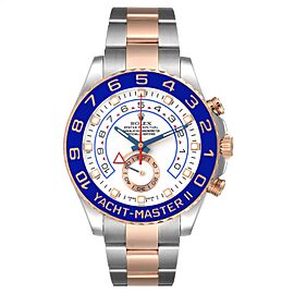 Rolex Yachtmaster II Steel Rose Gold Mens Watch