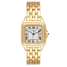 Cartier Panthere XL Blue Sapphire Yellow Gold Unisex Watch