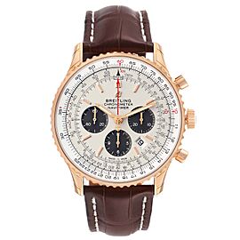 Breitling Navitimer Rose Gold Limited Edition Mens Watch