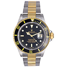 Rolex Submariner 16613 Stainless Steel and 18K Yellow Gold 40mm Mens Watch