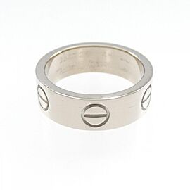 Cartier Love 18k White Gold US4.5 Ring LXGKM-280