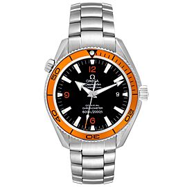 Omega Seamaster Planet Ocean Orange Bezel Watch