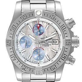 Breitling Super Avenger Mother of Pearl Special Edition Mens Watch