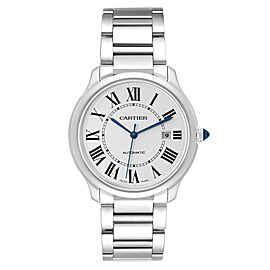 Cartier Ronde Must Automatic Steel Mens Watch