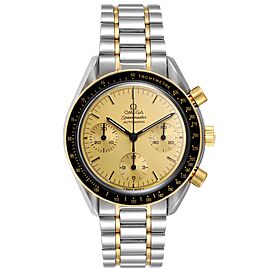 Omega Speedmaster Steel 18K Yellow Gold Automatic Watch