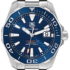 Tag Heuer Aquaracer Blue Dial Automatic Steel Mens Watch