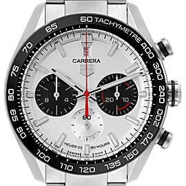 Tag Heuer Carrera Anniversary LE Steel Silver Dial Mens Watch