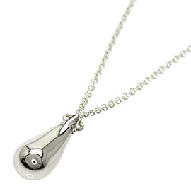 Tiffany & Co 925 Silver teardrop Necklace QJLXG-2513